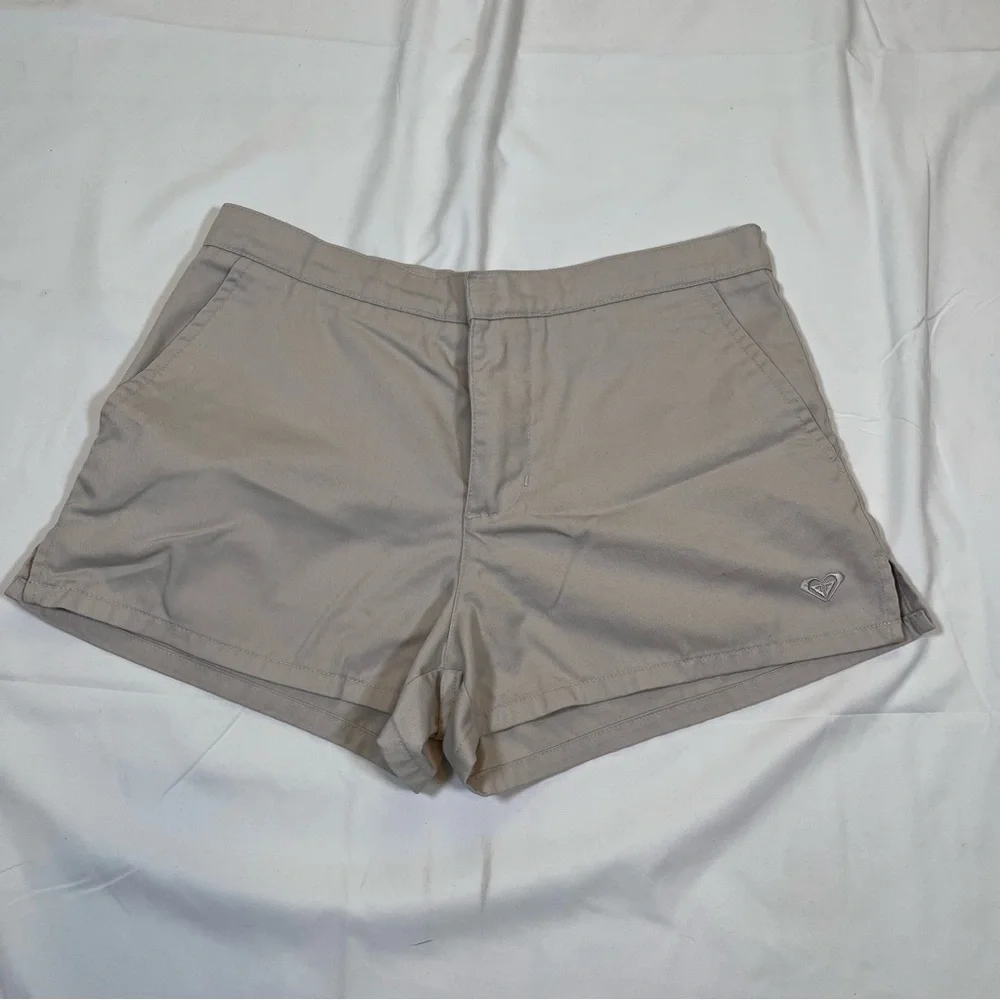 Vintage Y2K Roxy Chino Shorts Low Rise khaki size 5